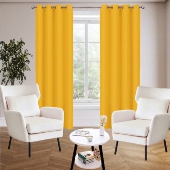 Blue Curtains with Grommet Top for Stylish Accents - Picture 2 of 10